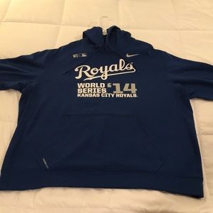 KC Royals World Series Nike Therma Fit Hoodie